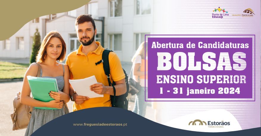 Candidaturas a Bolsas de Estudo do Ensino Superior 2023/2024
