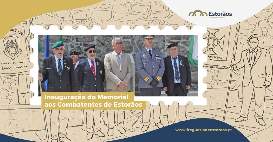 Inaugura&ccedil;&atilde;o do Memorial aos Combatentes de Estor&atilde;os
