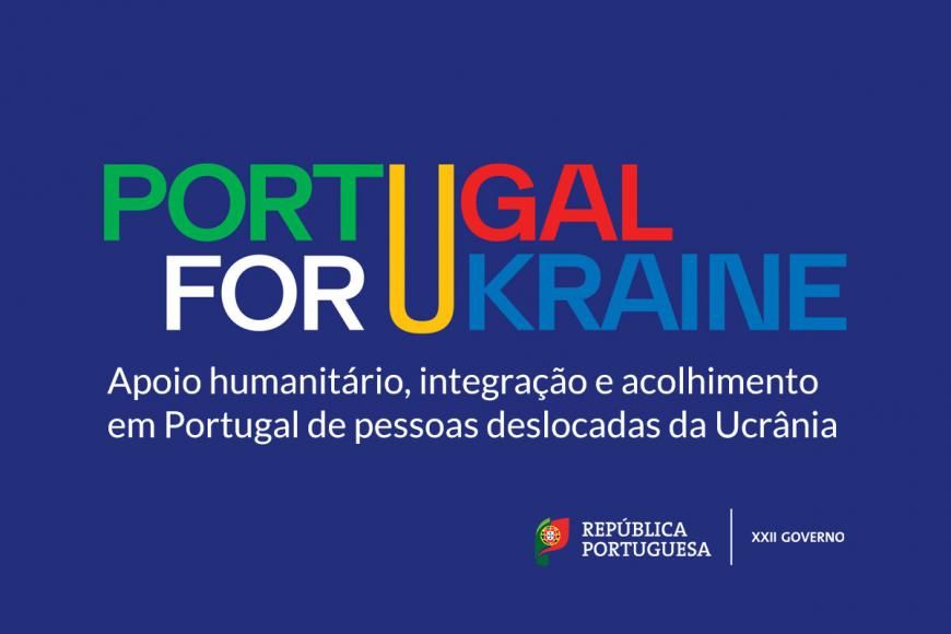 Governo lan&ccedil;ou a plataforma Portugal for Ukraine!