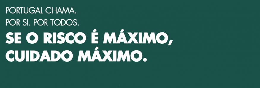Portugal Chama - Se h&aacute; risco, n&atilde;o arrisque